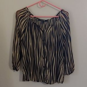 Animal print Blouse